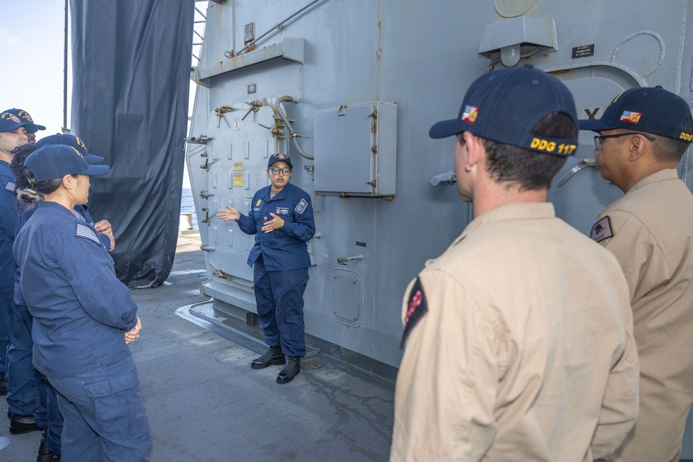 Uniform Inspection on USS Paul Ignatius (DDG 117)