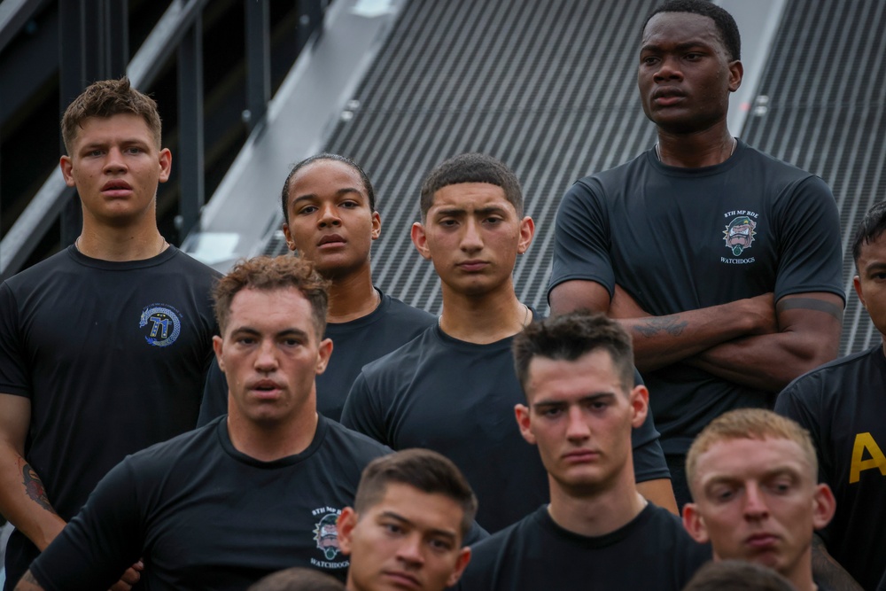 U.S. Army Pacific Best Squad PT