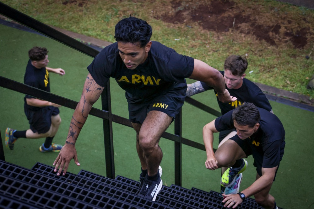 U.S. Army Pacific Best Squad PT
