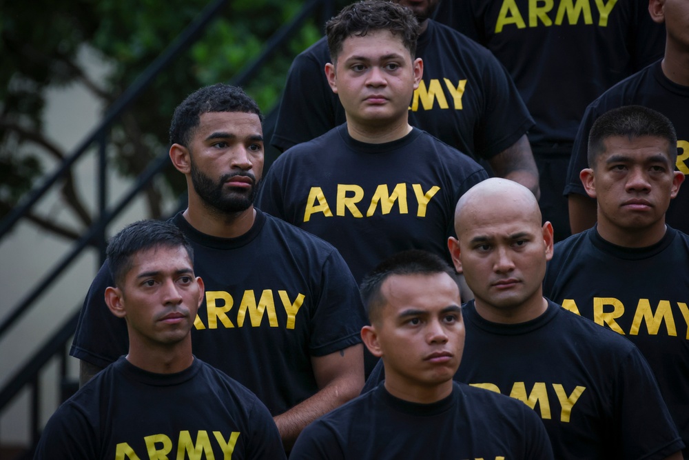 U.S. Army Pacific Best Squad PT