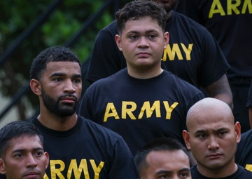 U.S. Army Pacific Best Squad PT