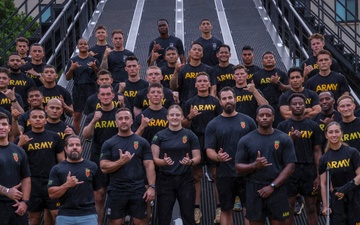 U.S. Army Pacific Best Squad PT