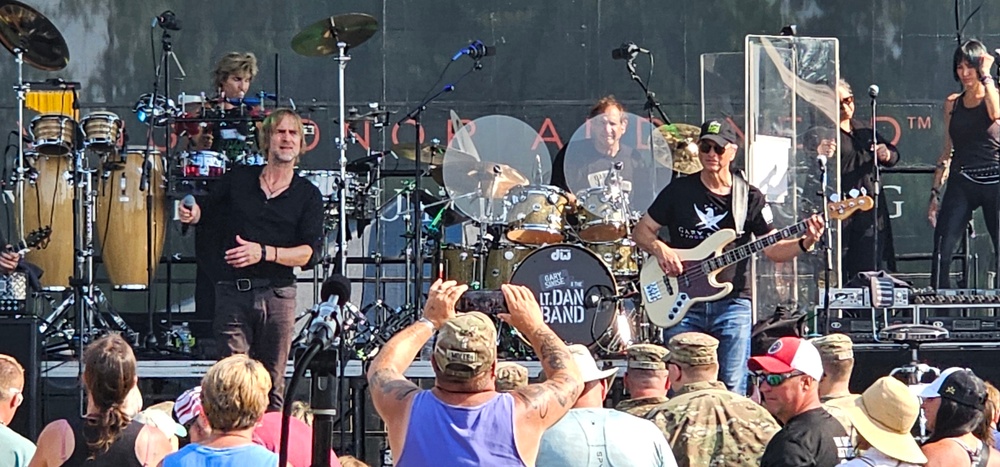 Lt. Dan Band entertains nearly a thousand guests during July 2025 concert at Fort McCoy