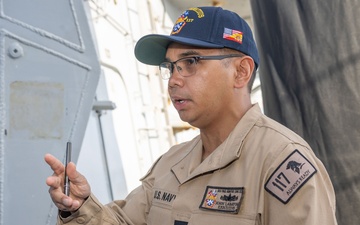 Uniform Inspection on USS Paul Ignatius (DDG 117)