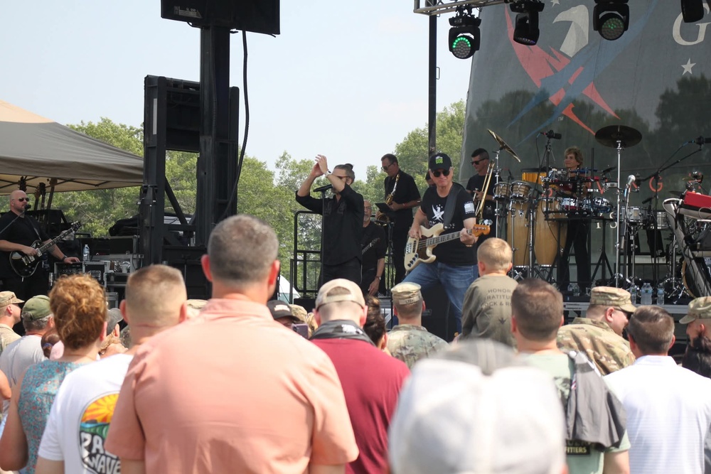 Lt. Dan Band entertains nearly a thousand guests during July 2025 concert at Fort McCoy