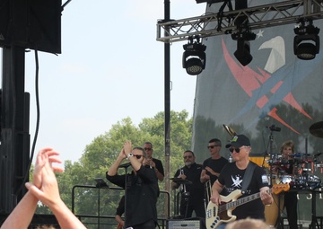 Lt. Dan Band entertains nearly a thousand guests during July 2025 concert at Fort McCoy