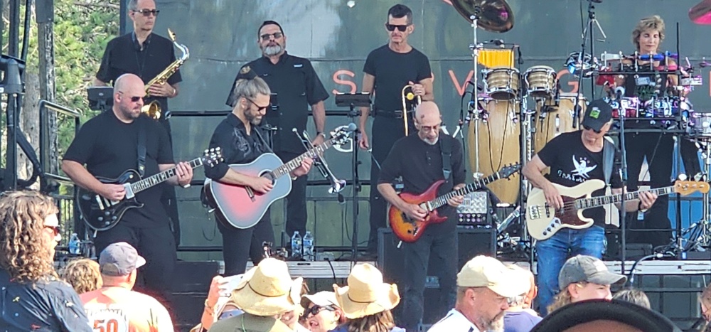 Lt. Dan Band entertains nearly a thousand guests during July 2025 concert at Fort McCoy