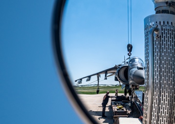 Mile High Harrier: Buckley SFB Helps Preserve Aviation History in Denver