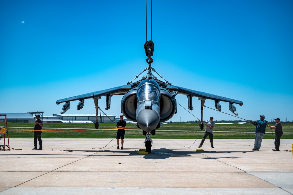 Mile High Harrier: Buckley SFB Helps Preserve Aviation History in Denver