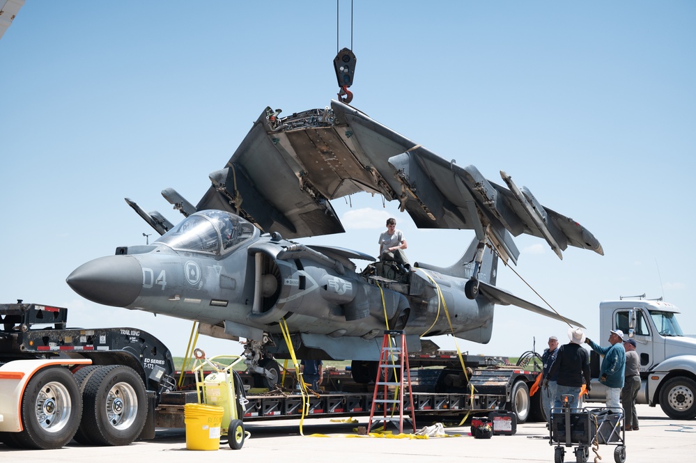 Mile High Harrier: Buckley SFB Helps Preserve Aviation History in Denver