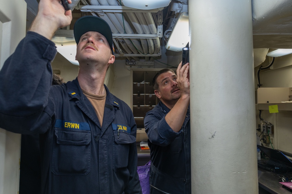 Zone Inspections on USS Paul Ignatius (DDG 117)