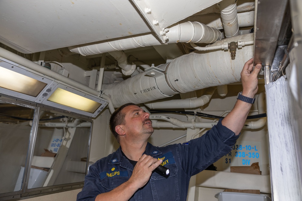 Zone Inspections on USS Paul Ignatius (DDG 117)
