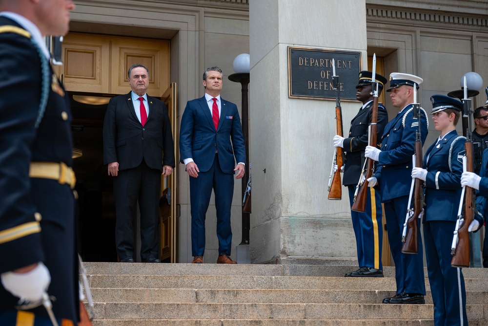 SD Hegseth Hosts Israel Katz At Pentagon