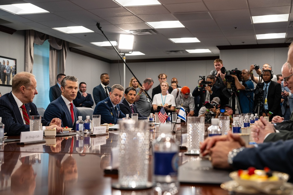 SD Hegseth Hosts Israel Katz At Pentagon