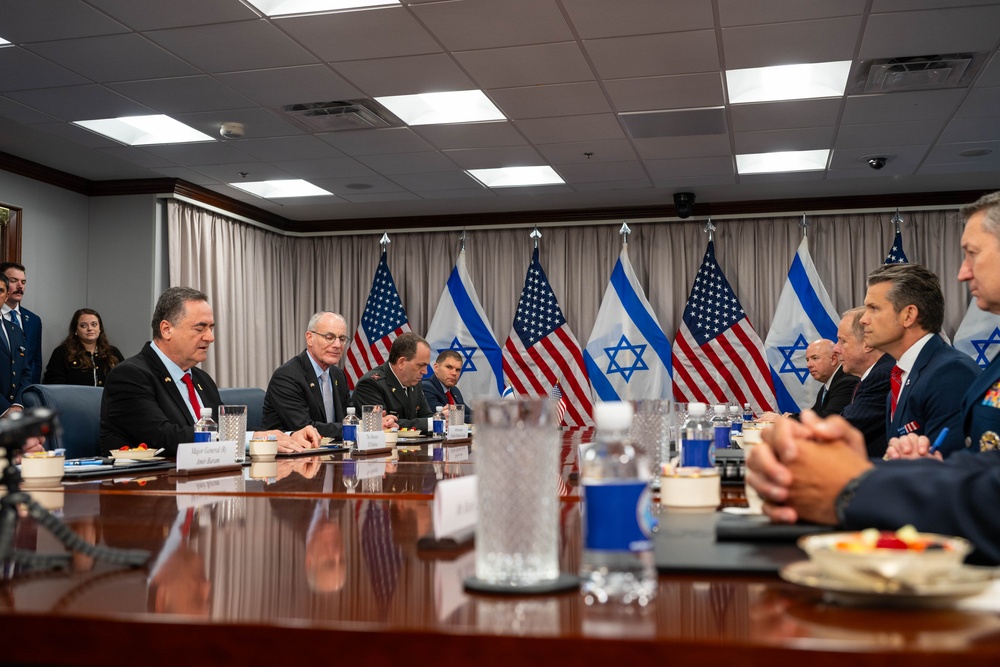 SD Hegseth Hosts Israel Katz At Pentagon
