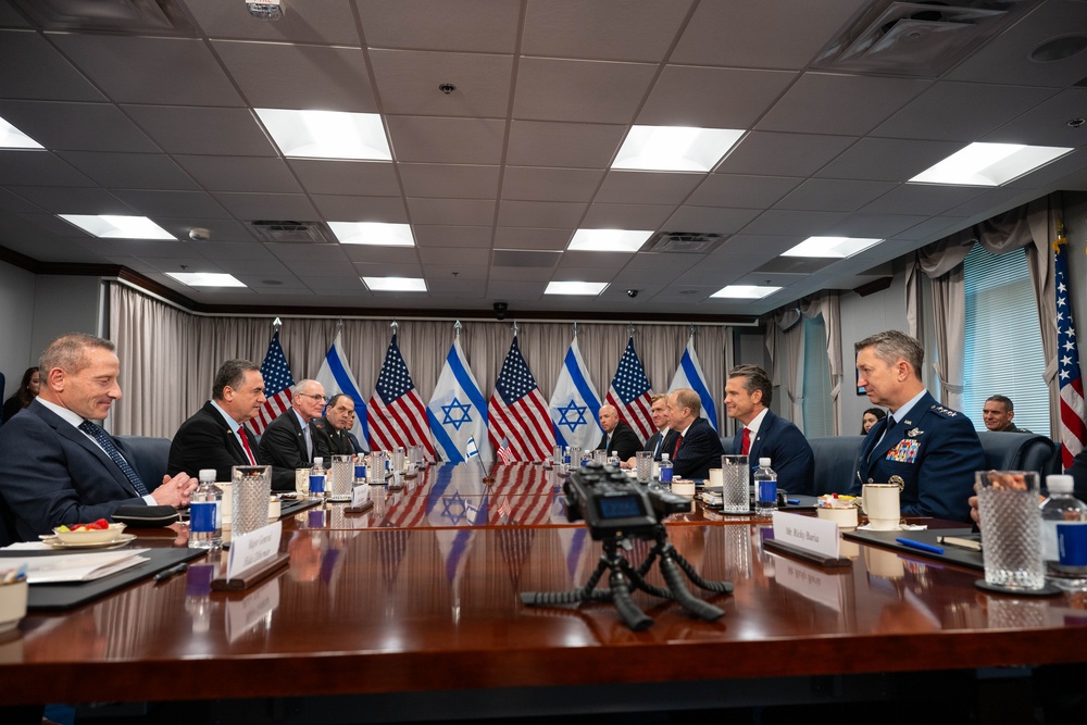 SD Hegseth Hosts Israel Katz At Pentagon