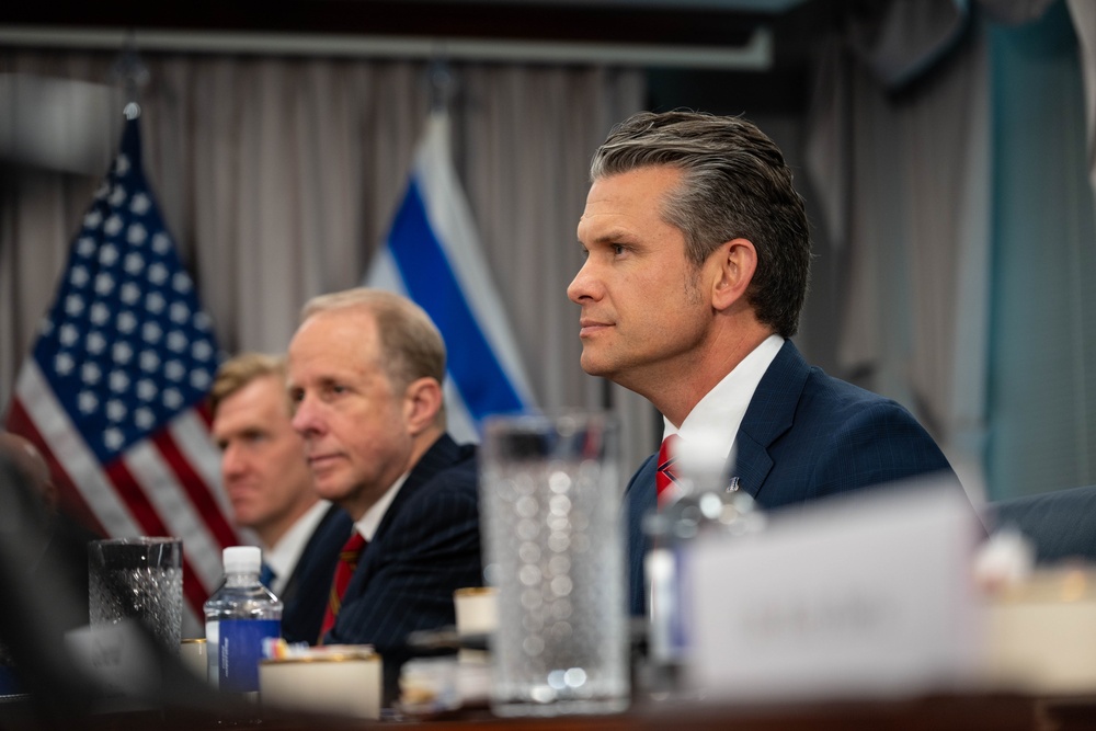 SD Hegseth Hosts Israel Katz At Pentagon