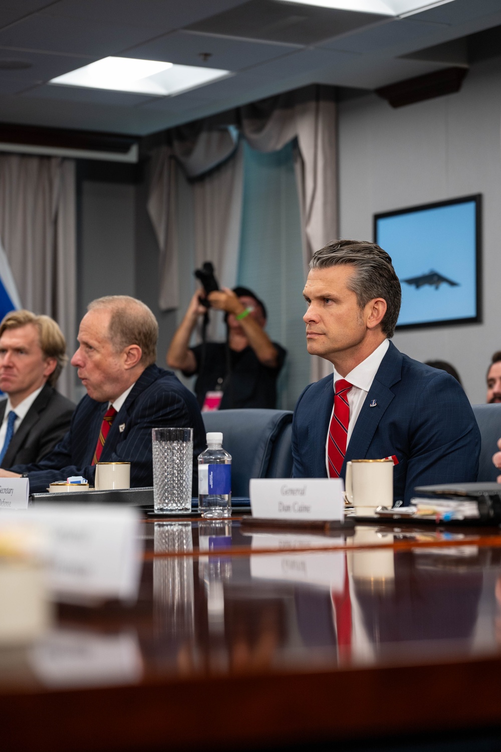 SD Hegseth Hosts Israel Katz At Pentagon
