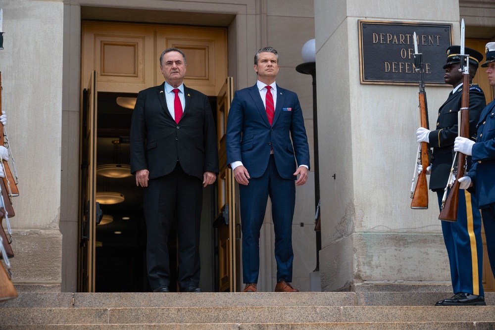 SD Hegseth Hosts Israel Katz At Pentagon