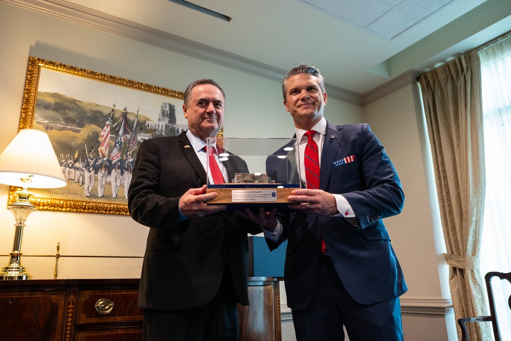SD Hegseth Hosts Israel Katz At Pentagon