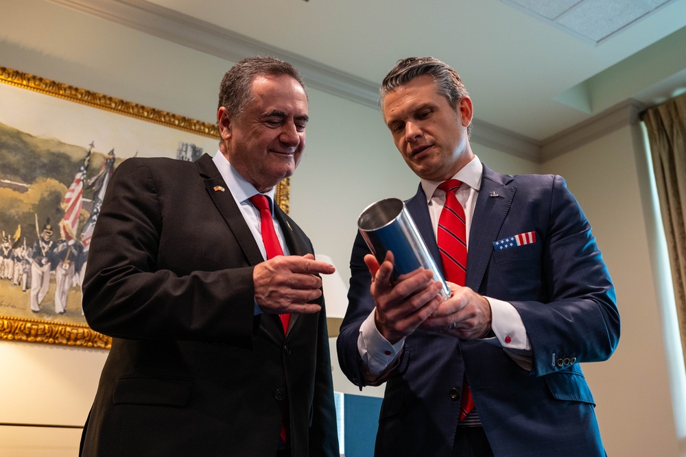 SD Hegseth Hosts Israel Katz At Pentagon