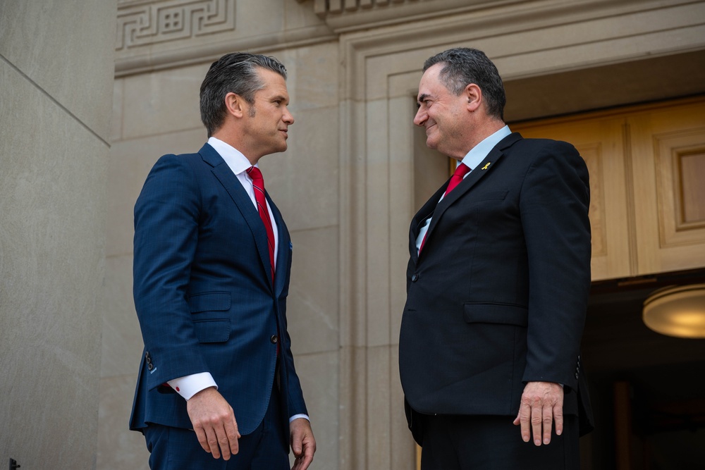 SD Hegseth Hosts Israel Katz At Pentagon