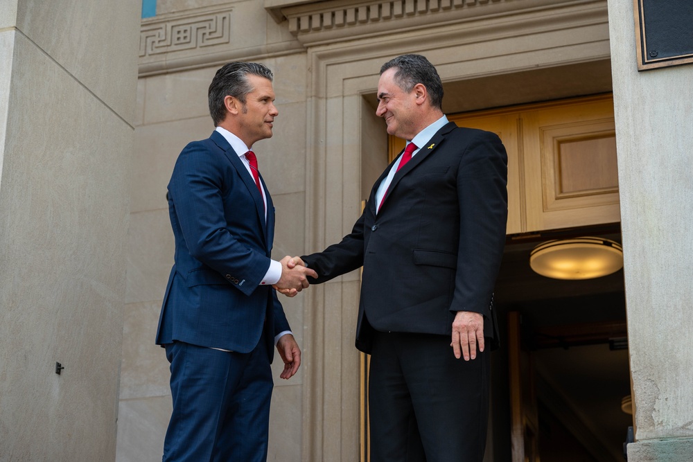 SD Hegseth Hosts Israel Katz At Pentagon