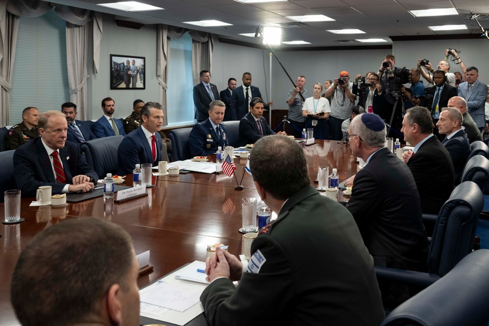 SD Hegseth Hosts Israel Katz At Pentagon