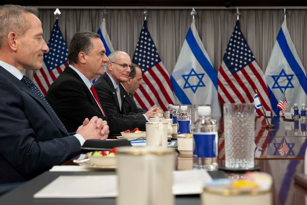 SD Hegseth Hosts Israel Katz At Pentagon