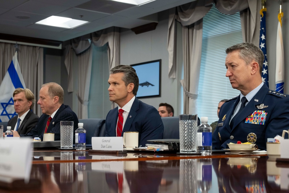 SD Hegseth Hosts Israel Katz At Pentagon