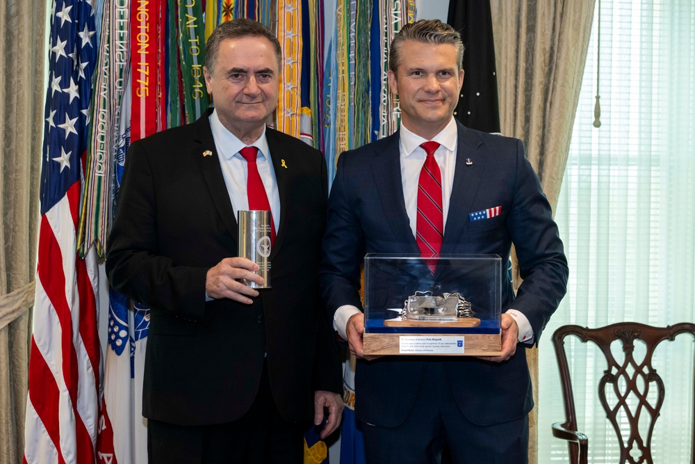 SD Hegseth Hosts Israel Katz At Pentagon