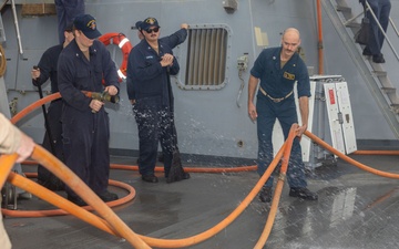 Fresh Water Washdown on USS Paul Ignatius (DDG 117)