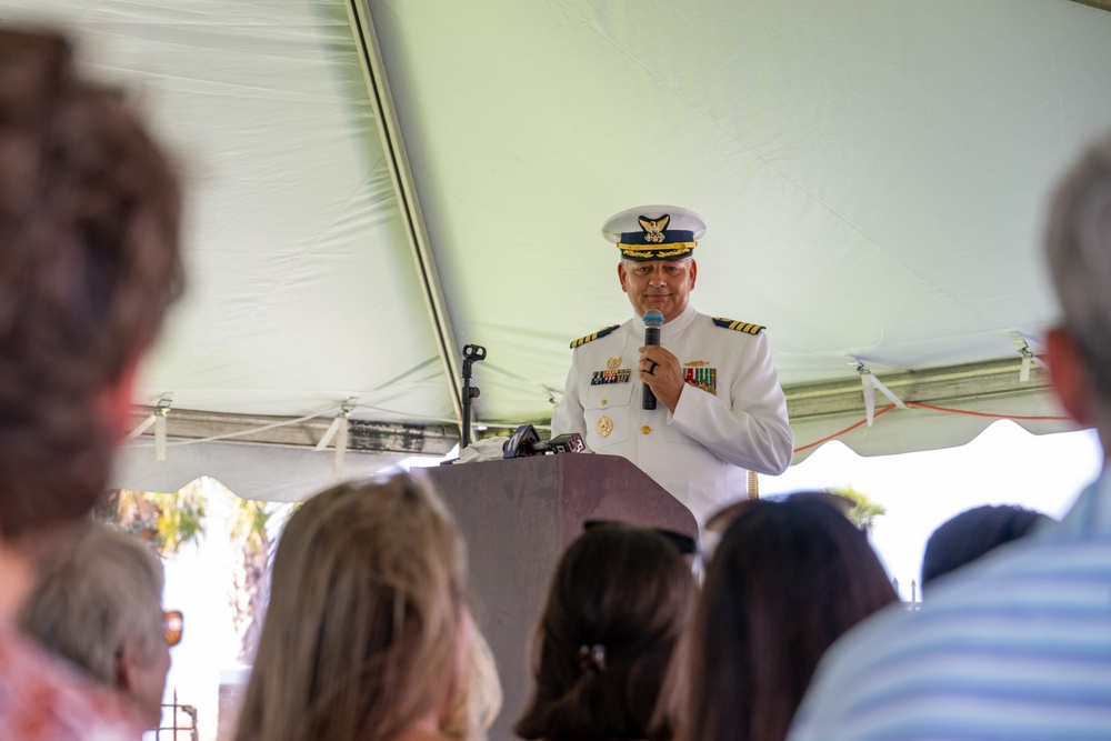 Coast Guard Sector Charleston holds change of command ceremony
