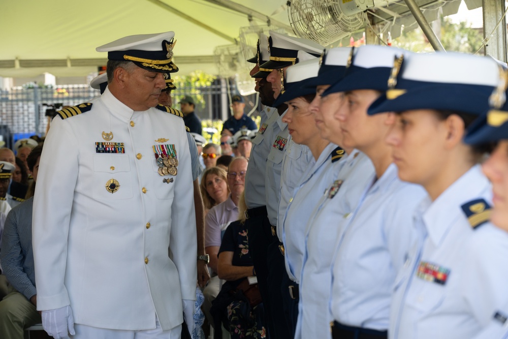 Coast Guard Sector Charleston holds change of command ceremony