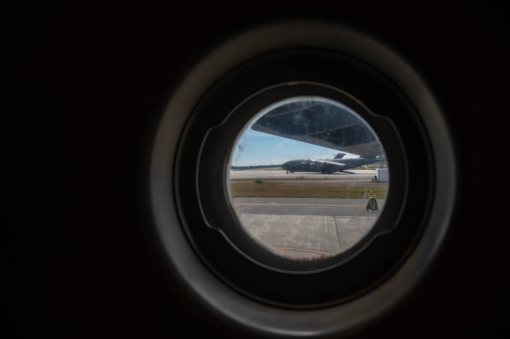 Loadmasters prepare aircraft ahead of Talisman Sabre 2025