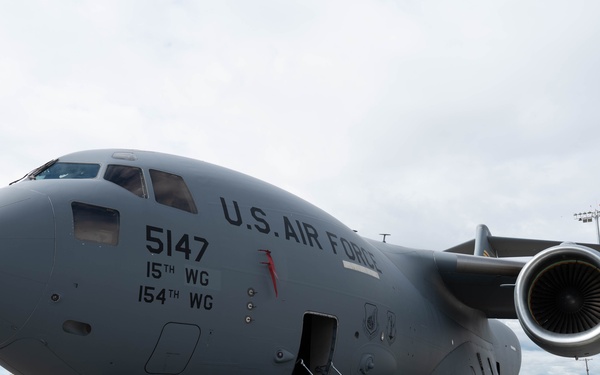 Loadmasters prepare aircraft ahead of Talisman Sabre 2025