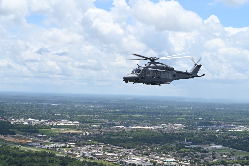 Grey Wolves roam Alabama skies