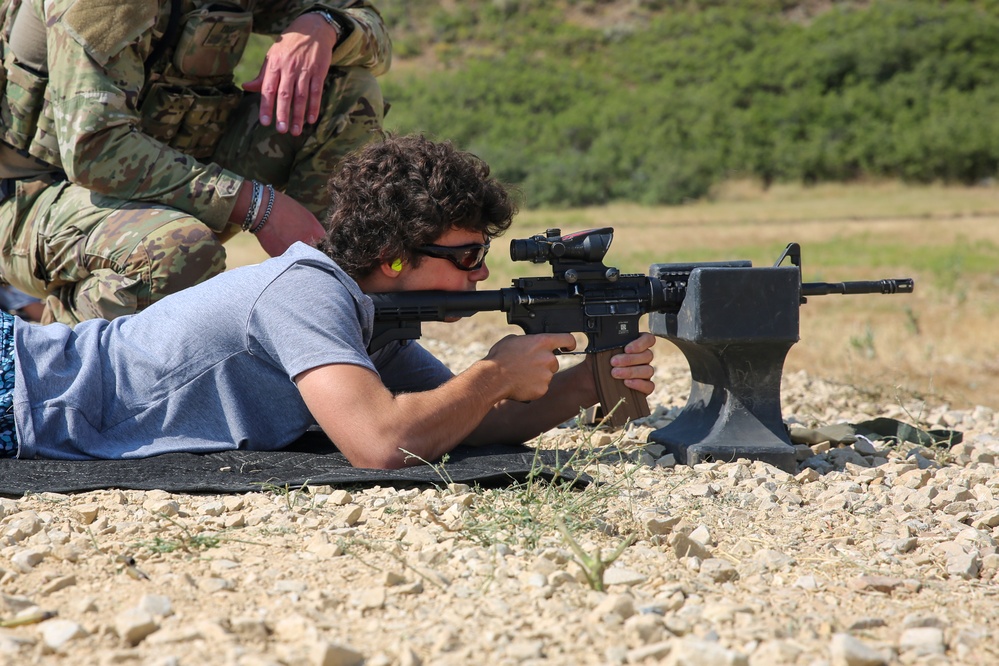 Freedom Academy 2025 delegates experience Army day at Camp Williams