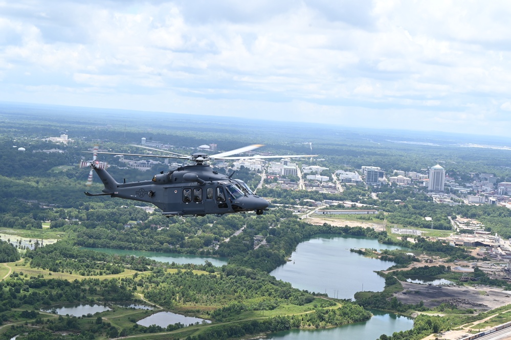 Grey Wolves roam Alabama skies