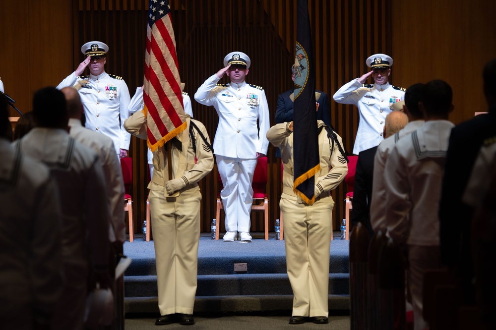USS Nevada (SSBN 733) Blue Crew Change of Command Ceremony
