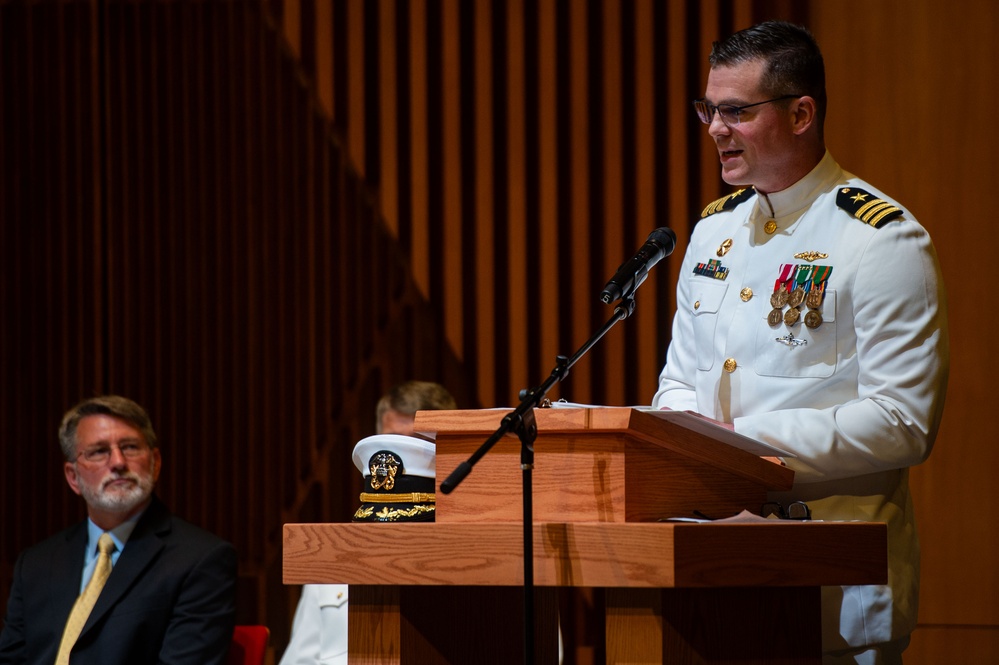 USS Nevada (SSBN 733) Blue Crew Change of Command Ceremony