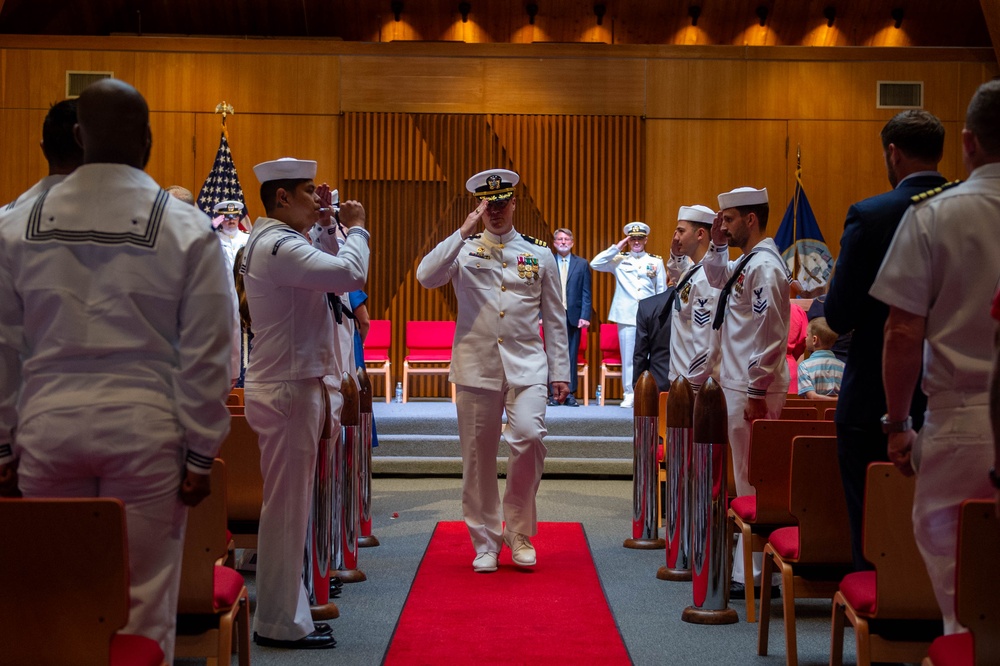 USS Nevada (SSBN 733) Blue Crew Change of Command Ceremony