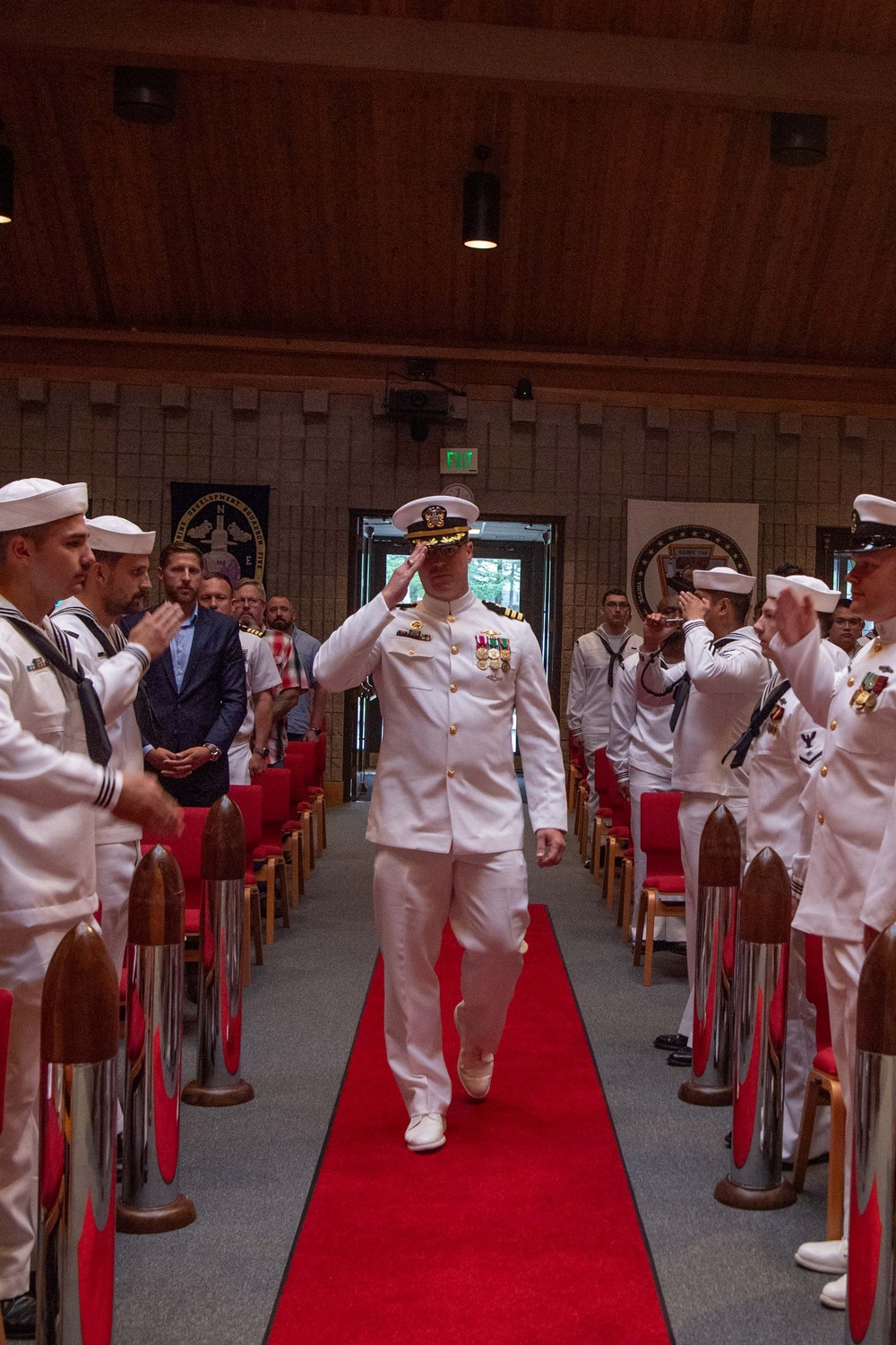 USS Nevada (SSBN 733) Blue Crew Change of Command Ceremony