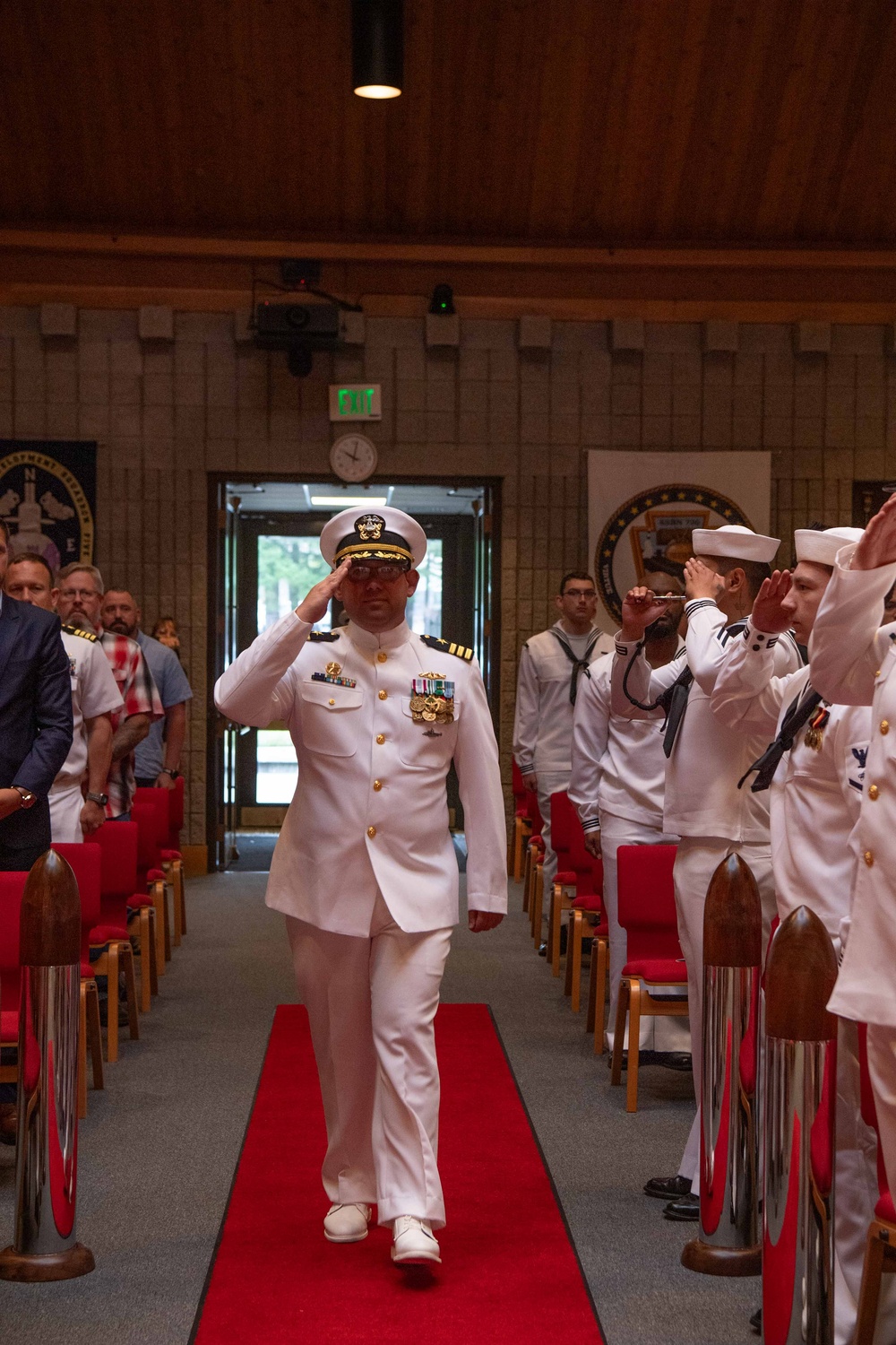 USS Nevada (SSBN 733) Blue Crew Change of Command Ceremony