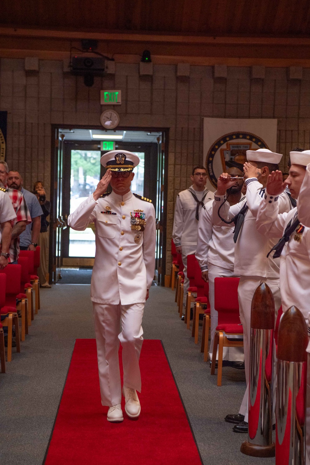 USS Nevada (SSBN 733) Blue Crew Change of Command Ceremony