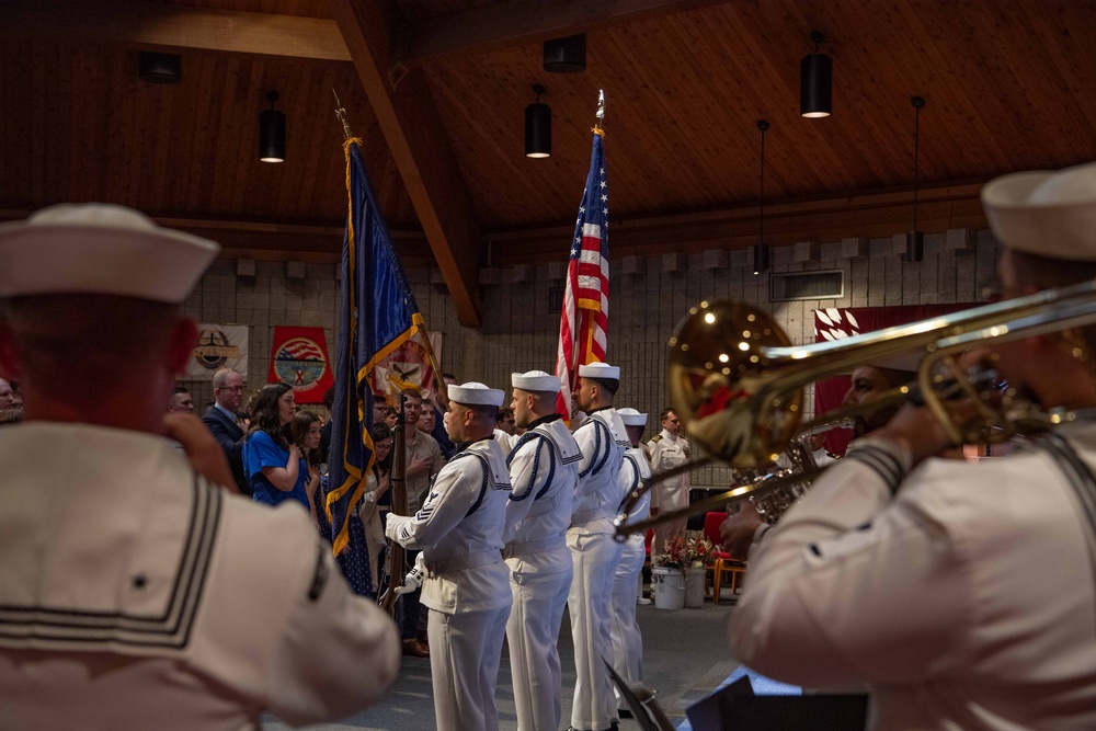 USS Nevada (SSBN 733) Blue Crew Change of Command Ceremony