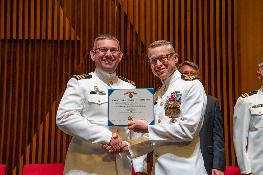 USS Nevada (SSBN 733) Blue Crew Change of Command Ceremony