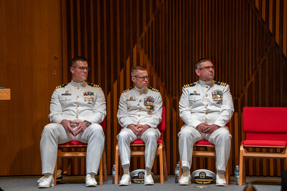 USS Nevada (SSBN 733) Blue Crew Change of Command Ceremony
