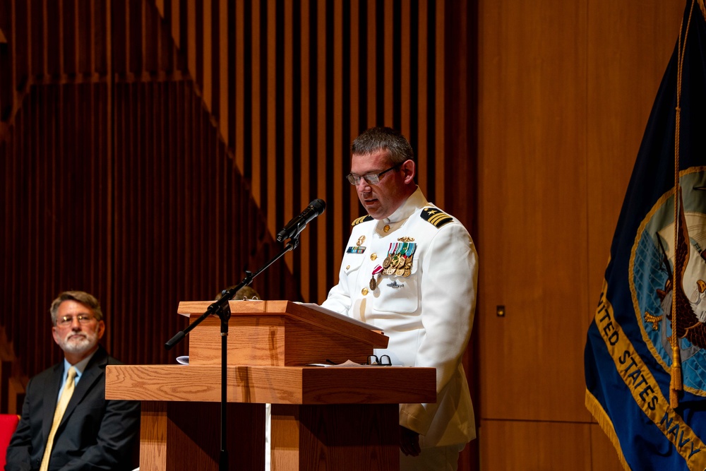 USS Nevada (SSBN 733) Blue Crew Change of Command Ceremony