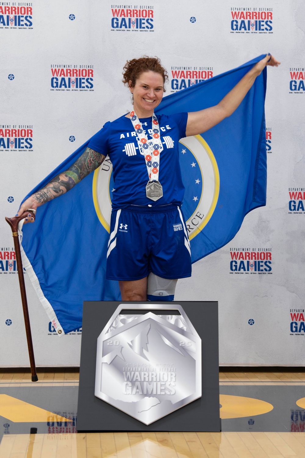 2025 DoD Warrior Games | MSgt Lyndie Stark | Powerlifting